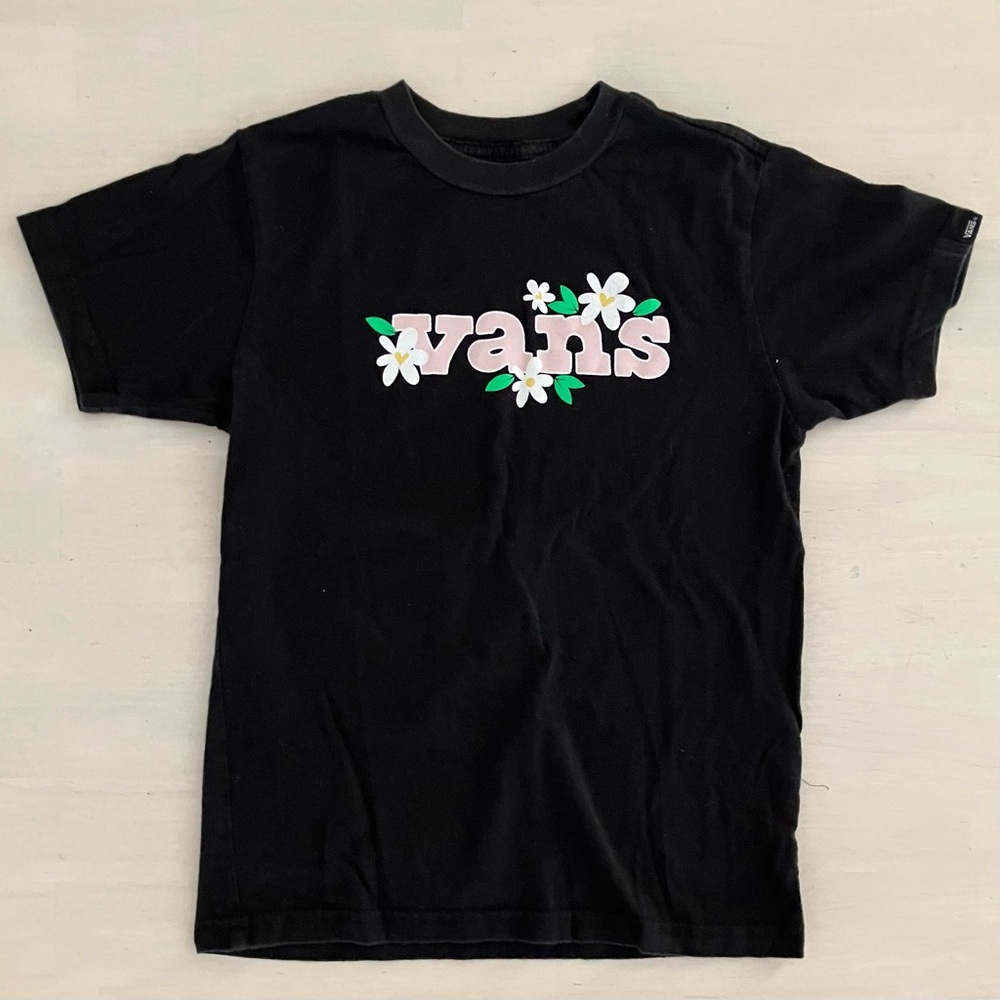 Girls Vans Tshirt, sz L (6)